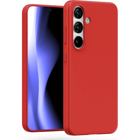 Funda blanda roja Mercury para Samsung Galaxy S25