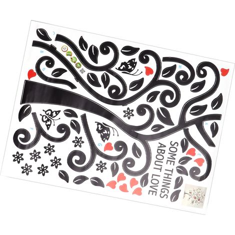 Stickers muraux décoratifs amovibles à faire soi-même, arbre à photos, pour la décoration de la chambre. (1/5)