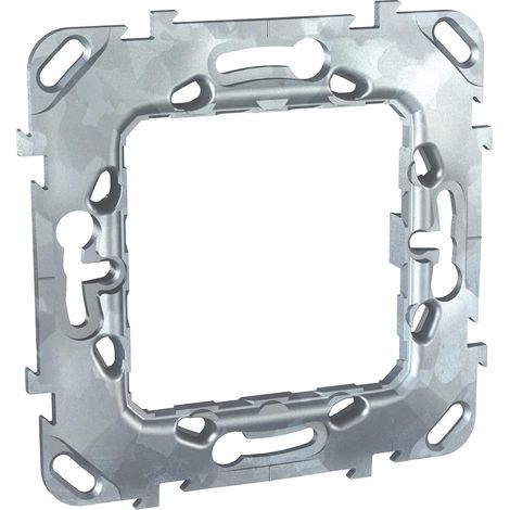 Unica Montagehalterung ohne Krallen, 2 Module, 71 mm Achsabstand, für die professionelle Elektroinstallation (1/3)