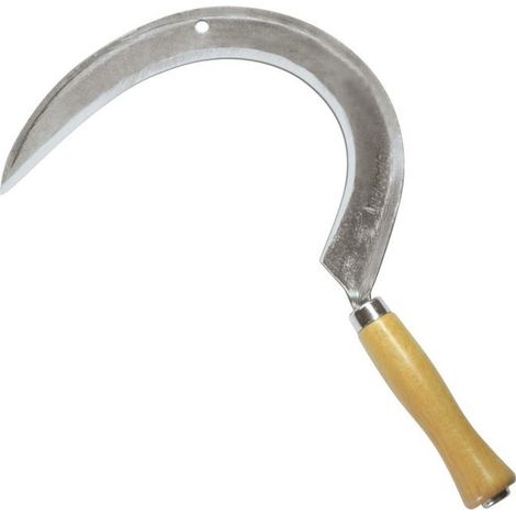 Sichel mit Holzgriff, 300 mm, 76570014, Granit