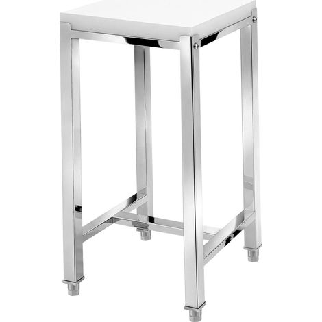 Tagliere in polietilene su base in acciaio inox Mega-M X50 S-50 cm G-50 cm H-85 cm N (1/5)