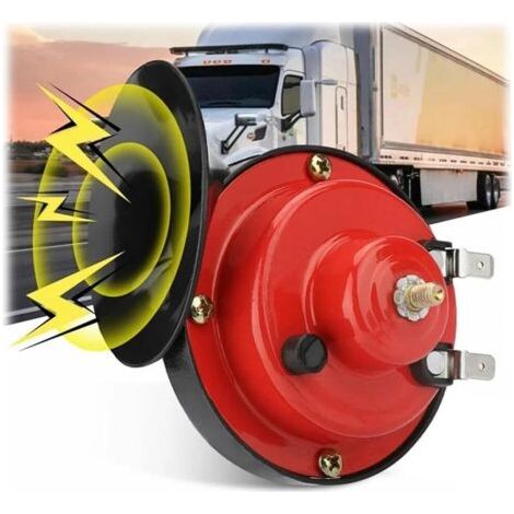 Klaxon d'escargot 300DB, super puissant pour voiture, moto, vélo, camion et bateaux - 12 V (1/5)