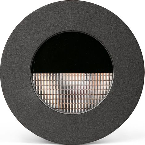 GRUND Wallwasher nero anodizzato 13W 3000K 24V (1/2)