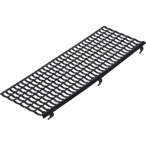 INEFA Laubfangstreifen Dachrinnen Laubschutz NW 100-150 (Ø100-160mm) 100cm, 1 Stk. Dachrinnenschutz, Dachrinnenabdeckung, Made in Germany: Schwarz