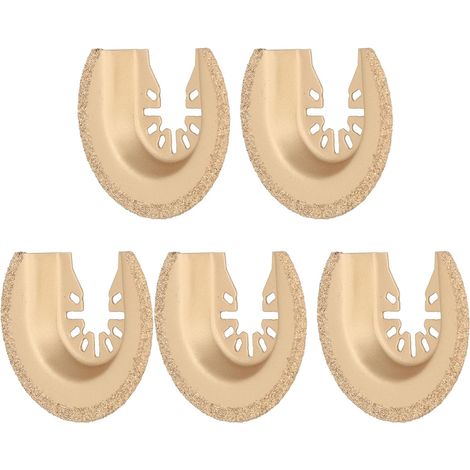 Lntyq Lame de Scie Oscillante, Electrophorèse de Outil Multi Oscillant Emballage Plastique Individuel pour Béton
