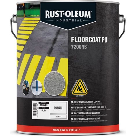 Peinture antidérapante transparent SUPERGRIP 1K seau de 5L - RUST-OLEUM - 7110NS.5 (1/3)