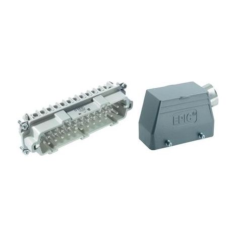 Lapp EPIC H-BE 24 conector gris eléctrico duradero