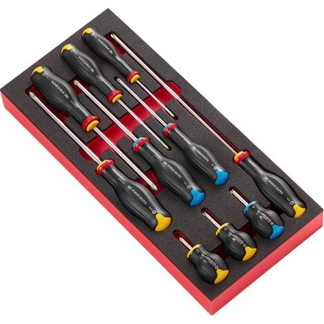 Facom – Plateau à outils en mousse pour servante d'atelier – Accessoire spécifique pour modèle MODM.AT5 – Conçu pour un rangement optimal