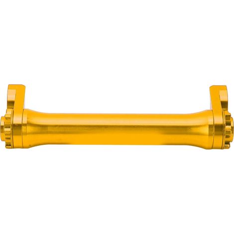 Faltrad-Teleskop-Einzugslänge 124 mm Leichtmetall-Radverlängerung 'Aluminium' (1/5)