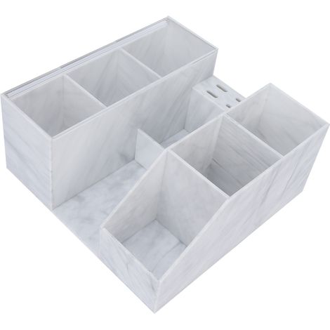 Lot de rangement blanc pour outils de pose de cils, boîte organiseur de matériel de tatouage et nail art pour salon (1/5)