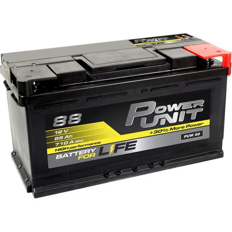 Starterbatterie 12V/88Ah Kaltstart A (EN-Norm): 680