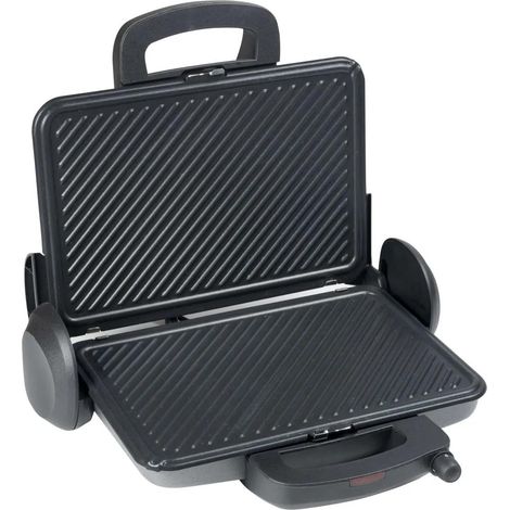 Grill a Contatto Bestron Grigio 1800 W con Potenza Regolabile