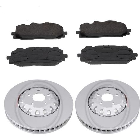 KIT FRENI ANTERIORI compatibile con AUDI Q8 (4MN) - DISCHI + PASTIGLIE OEM: FDB4967 / 18722 /SOSTITUZIONE DIRETTA/BASSA POLVERE/SILENZIOSO (1/5)