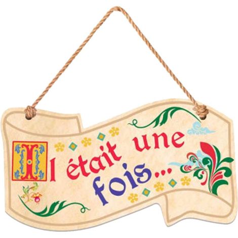 Plaque de porte pour la Chambre (1/2)