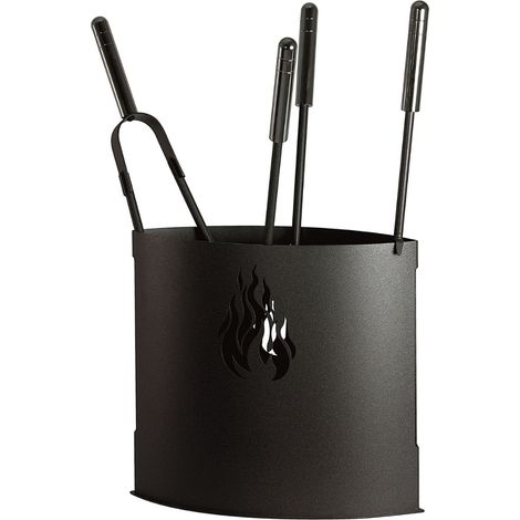 Serviteur de cheminée avec 4 accessoires Dalmor Edilinox (1/3)
