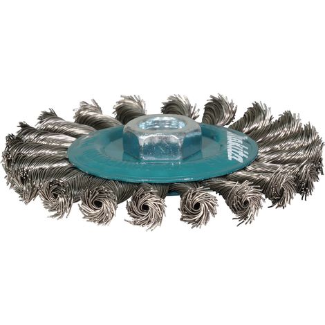 Brosse circulaire Makita torsadée 115xM14 INOX - D-77534