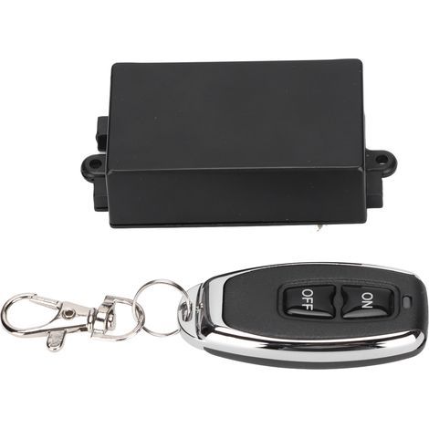 Interrupteur relais sans fil 1CH télécommande émetteur récepteur pour porte électrique pompe à eau DC 12V (1/5)