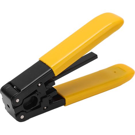 Abisolierzange für PVC-Glasfaserkabel mit Griff, kleine Größe, Längs- und Querabisolierzange zum Schneiden von Kabeln (1/5)
