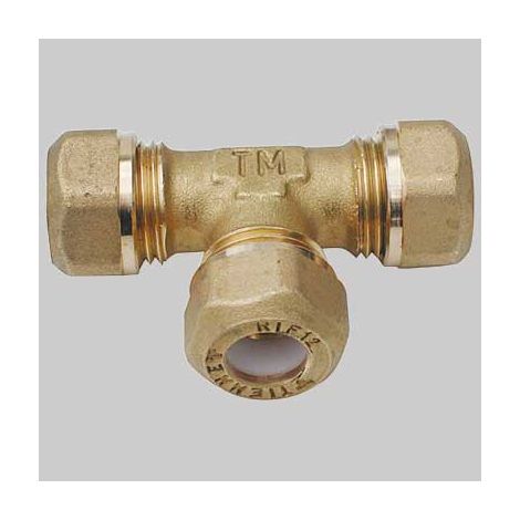 RACCORDO A TEE CON OGIVA P.T.E.F.  16 x 16 x 16  1/2     TIEMME