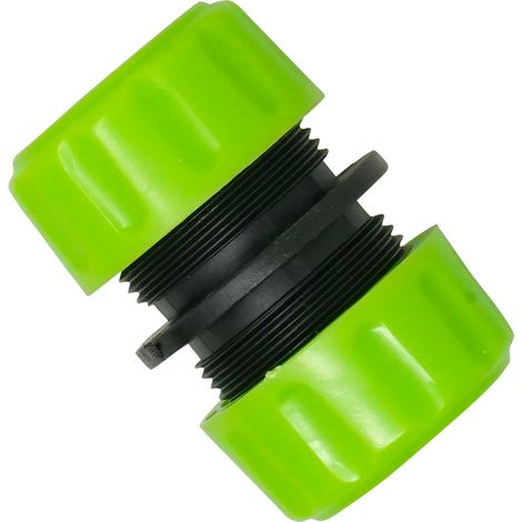 Dapetz ® Hose Joiner Female 1/2" Garden Water Pipe Tap Fitting Adaptor For Quick Hose Repair Connector Connection Extender Joiner Plastic 1/2" In Green (1/5)