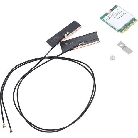 Carte réseau sans fil AC 8260NGW, interface NGFF M.2, module pour ordinateur portable 867 Mbps avec Bluetooth 4.2 pour Windows 7, 8 et 10, antenne intégrée (1/5)