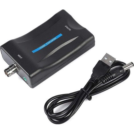 Convertisseur vidéo BNC vers HDMI Moniteur de Surveillance adaptateur visuel HD 1080P / 720P affichage (1/5)