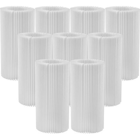 Lot de 9 cartouches de filtre en papier pour piscine - Pièces de rechange pour filtre de piscine (1/5)