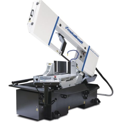 Scie à ruban semi-automatique pour métaux -60/+60° capacité 460 mm 4 kW 400V variateur de fréquence 20-100 m/min Metallkraft BMBS460X600 HA-DG (1/3)