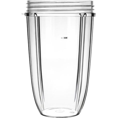 Vaso repuesto licuadora, 1 pieza, vasos adecuados licuadora Nutribullet, vasos 18 oz adecuados licuadora NutriBullet 600 W 900 W, transparente (1/5)