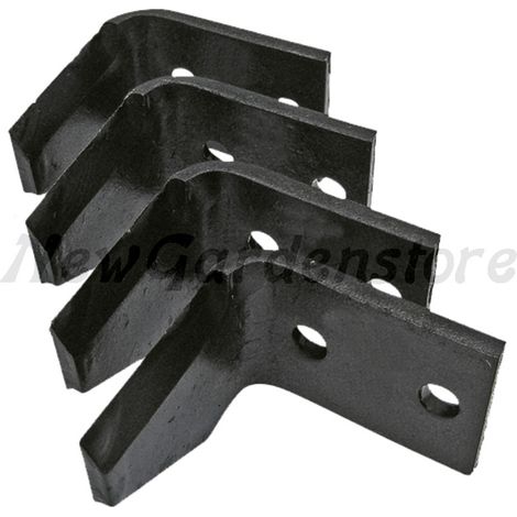 Set 4 coltelli laterali biotrituratore compatibile CAMER 25535 9950596 99.5.0596