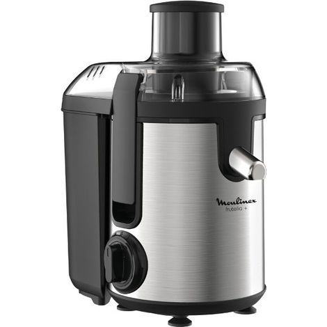 Frutelia plus-400 W-Goulotte 60 mm -Service direct-Réservoir à pulpe 0,95L-Métal - MOULINEX (1/5)