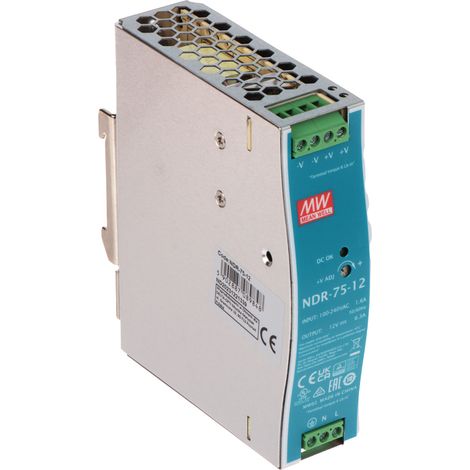 Alimentatore switching NDR-75-12 significa bene (1/5)