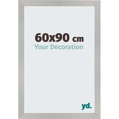 yd. - Cadre photo 60x90 - Argent Mat - MDF - Bologna (1/5)