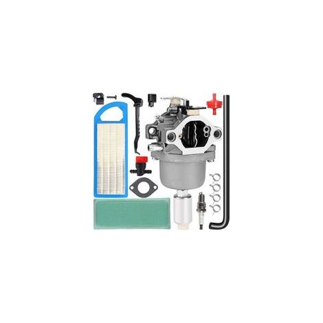 799727 698620 Vergaser-Ersatz für Briggs & Stratton 794572 14 PS, 15 PS, 16 PS, 17 PS, 17,5 PS, 18 PS Intek Motoren Rasentraktoren Nikki Vergaser mit Luftfilter und Zündkerze