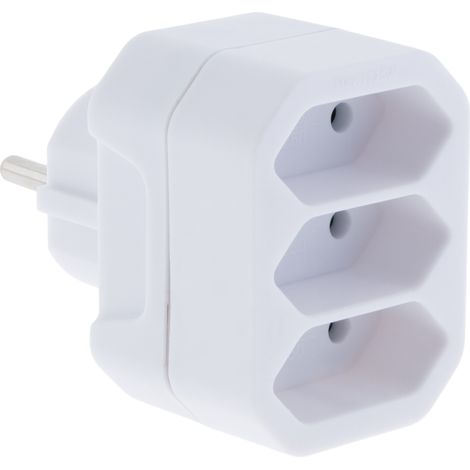 Adaptateur de prise type C - triple - Zenitech (1/5)