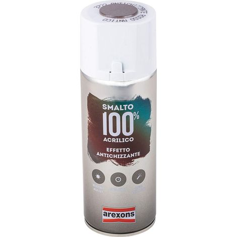 SMALTO SPRAY EFFETTO ANTICHIZZANTE ml. 400 - rosso antico AREXONS (1/5)