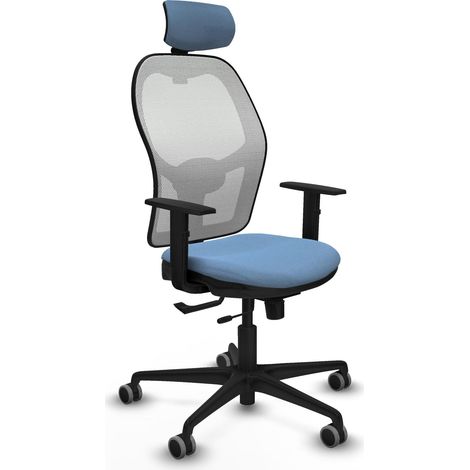 Silla de oficina piqueras y crespo Jorquera negro cómoda ajustable (1/2)