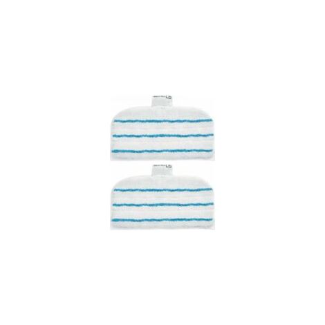 Patins En Microfibre FSMP20-XJ Rectangulaires Pour Balai Vapeur - Technologie EasyGlide - Crezuo (1/4)