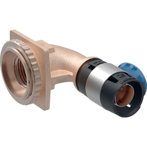 Geberit FlowFit angle de raccordement 620890001 DN 12, Ø 16 mm, Rp 2000 /2, 90 degrés, pour réservoir à encastrer