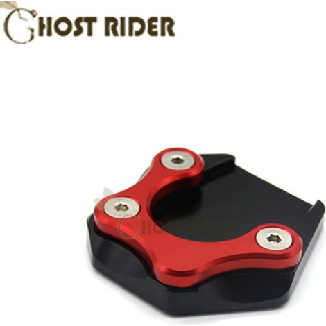 (rouge) Plaque d'extension de béquille latérale pour moto, compatible avec SUZUKI GSR750 GSR 750 2011-2016 maxpower (1/3)