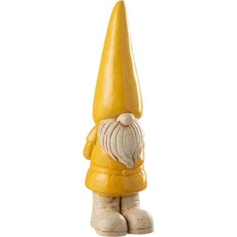 Statue Lutin Extérieur "Pasquale" 61cm Jaune (1/3)