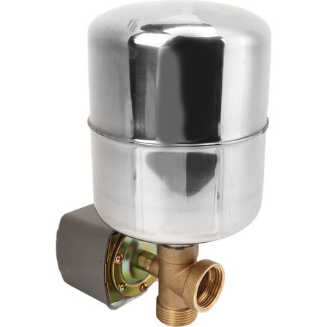 Pompe à eau Pressostat Réservoir sous pression Acier Inoxydable Clapet anti-retour Cuivre 4 voies Contrôleur Pompe Auto-amorçante 110‑230V (1/5)