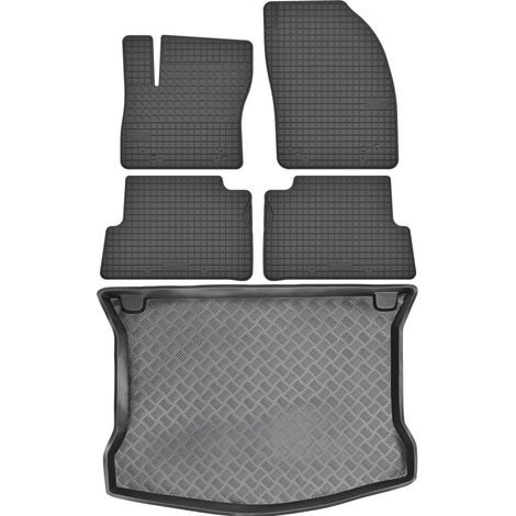 Ford Kuga I SUV (2008–2012) – Set: Gummifußmatten + Kofferraummatte (1/5)