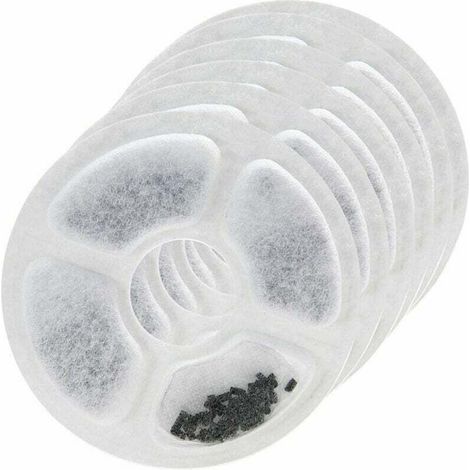 Stück/Box Blumenbrunnenfilter Ersatzfilter Trinkbrunnen Katzenwasserspender für Dadypet Haustierbrunnen Gesunder und hygienischer Trinkbrunnen
