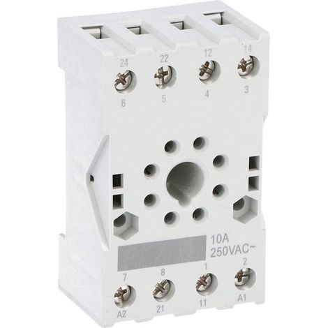 Zoccolo Octal Max 230V (Lovato Cod. Hr7Xs1)