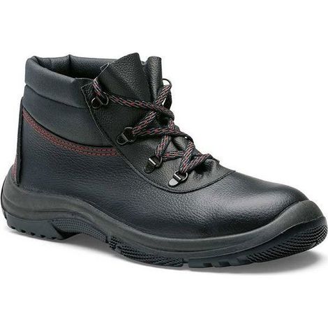 Hochgeschwindigkeitsschuh S3 Gekämmtes Spaltleder Schwarz S24 T.40 - 6372 T.40