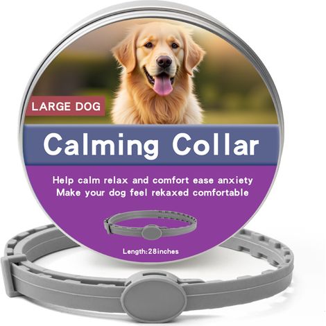 Collier Anti Puces pour Chien, Collier Anti Puces Et Anti Tique pour, 72cm, Longue Duree De Protection Collier Antiparasitaire,Naturel Collier Anti-Puce Chien pour Tous Types de Chiens.