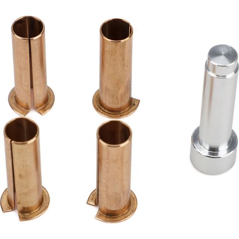 Douilles de réparation pour charnières de portières de voiture, compatibles avec les Jeep Wrangler 1999-2006 (lot de 4) (1/4)