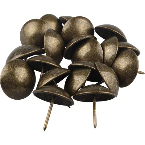 20 clous décoratifs vintage, clous décoratifs pour canapé en bronze, clous décoratifs pour boîte à bijoux 3025 mm (1/5)