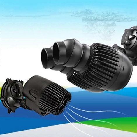 Pompe de circulation d'eau pour aquarium avec aimant d'aspiration, silencieuse et à flux continu - WP400M (1/4)